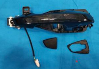 Ручка наружу правой передней двери Geely Atlas L 6608259720B07
